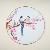 Whitebird Bliss Round Painting