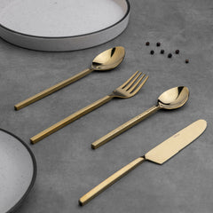 Gold Feast Cutlery - Set of 4