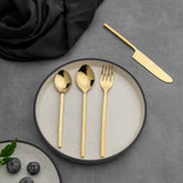 Gold Feast Cutlery - Set of 4