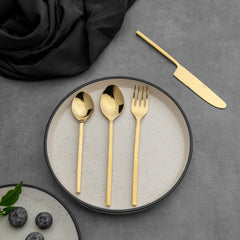 Gold Feast Cutlery - Set of 4