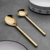 Gold Feast Cutlery - Serving Set of 2
