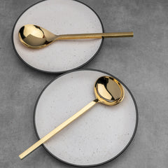 Gold Feast Cutlery - Serving Set of 2