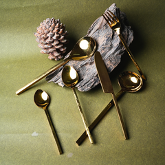Gold Feast Cutlery - Dining Set of 6