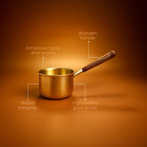 Panache Brass Tea Pan