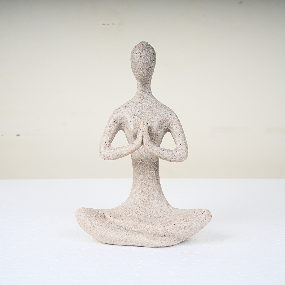 Zen Whisper – The Meditating Lady Sculpture