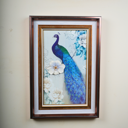 Feathered Paradise Peacock Painting