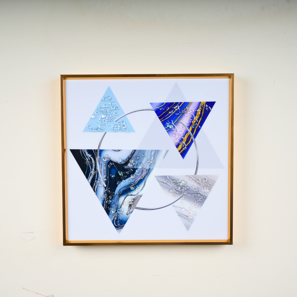 Prismatic Symphony Crystal Painting