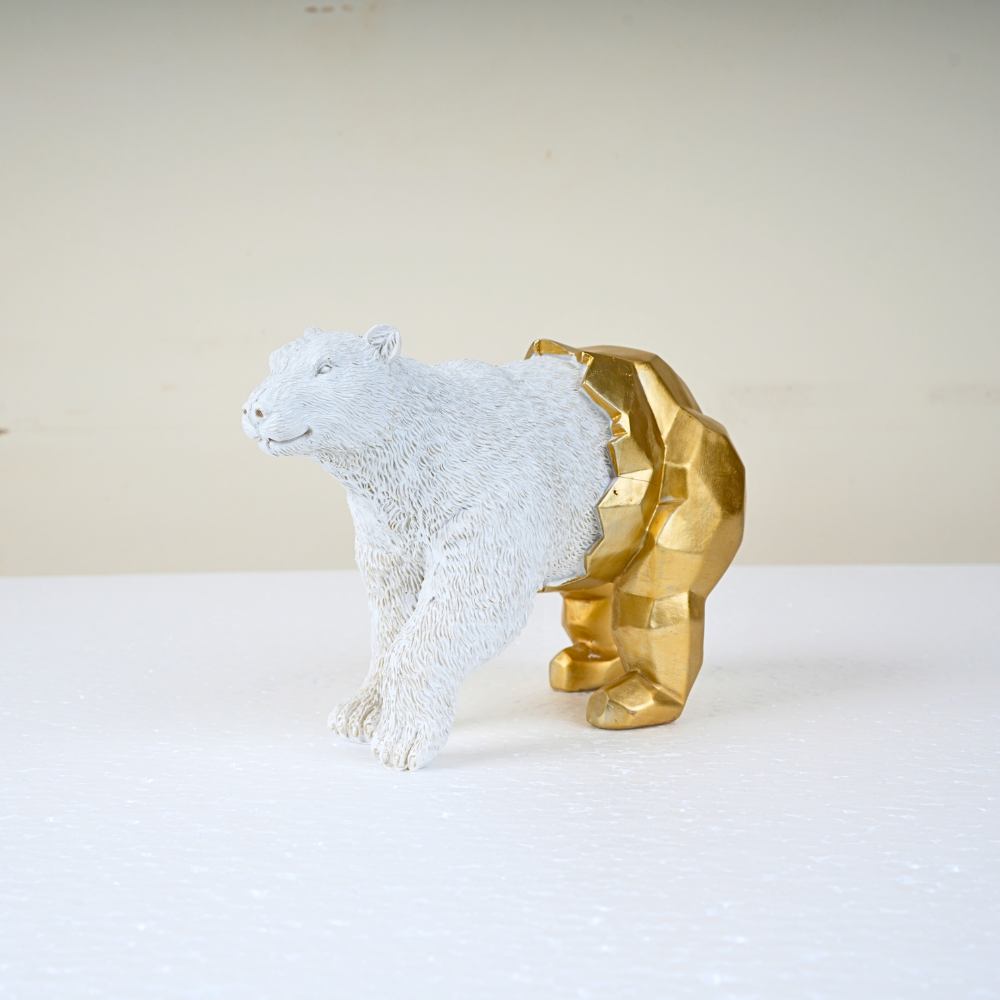 Polar Paradox - Duality Bear Sculpture