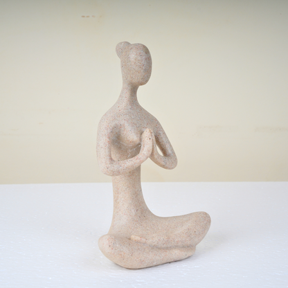 Zen Whisper – The Meditating Lady Sculpture