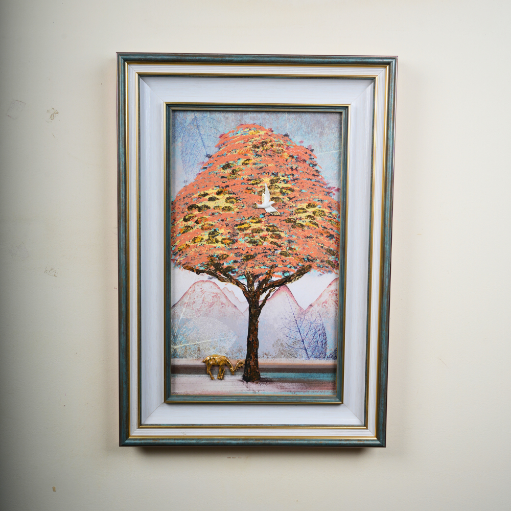 Sun Kissed Serenity Tree Painting