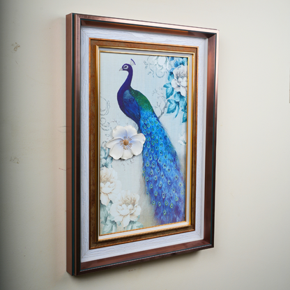 Feathered Paradise Peacock Painting