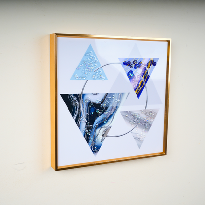 Prismatic Symphony Crystal Painting