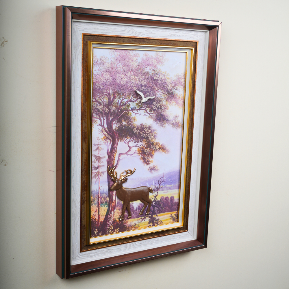 Whispering Woods Deer Painting