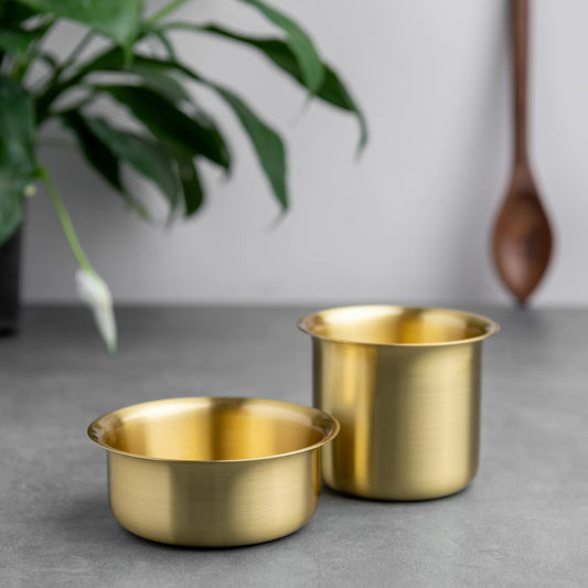 Brass Coffee Set