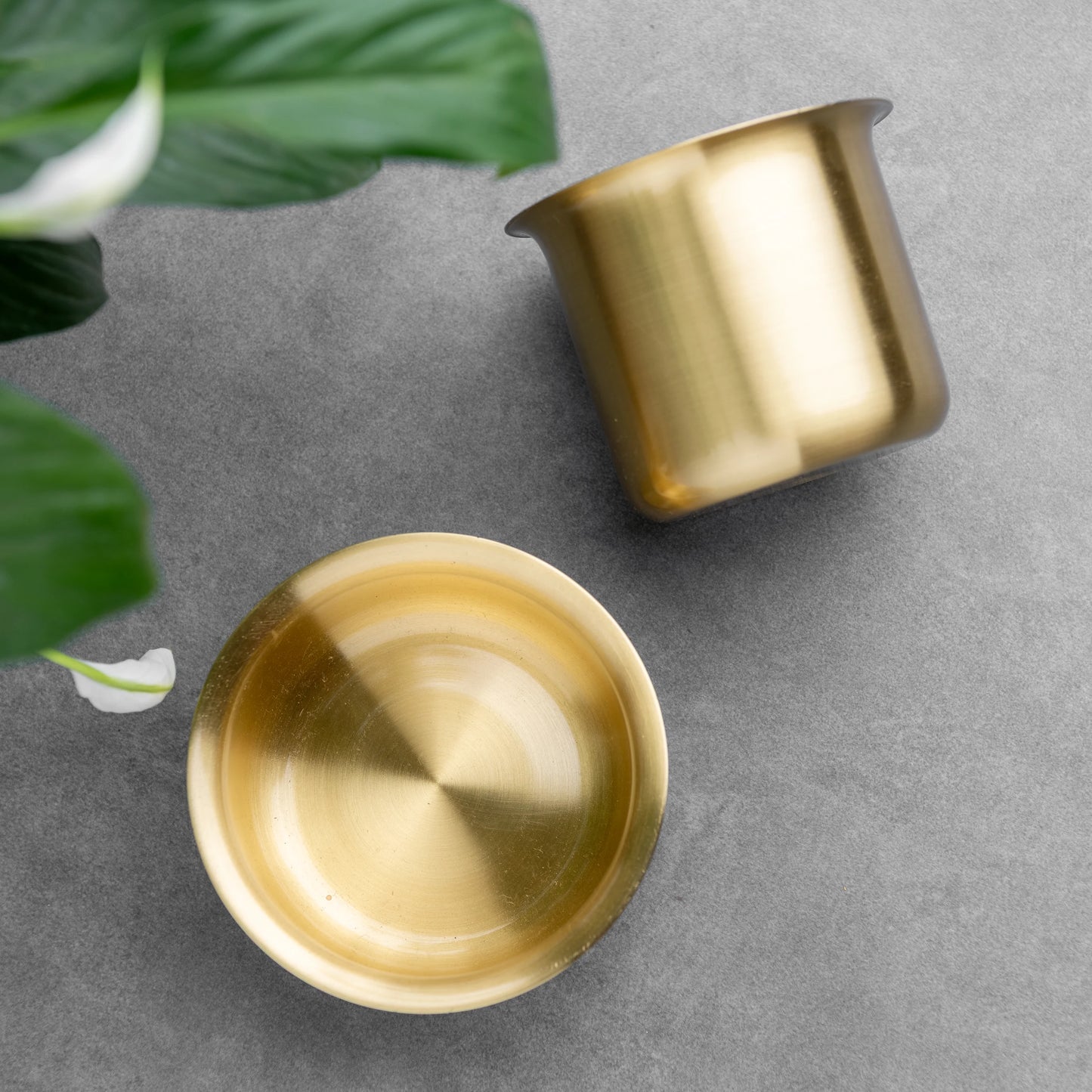 Brass Coffee Set