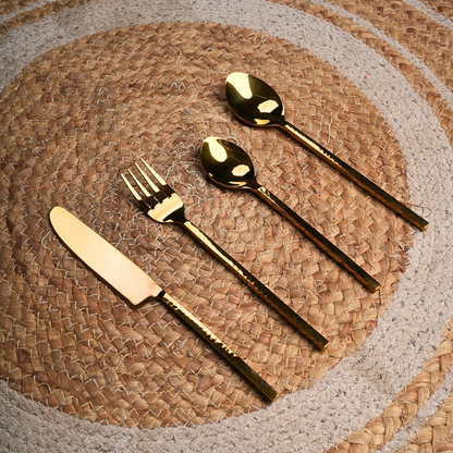 Gold Feast Cutlery - Set of 4