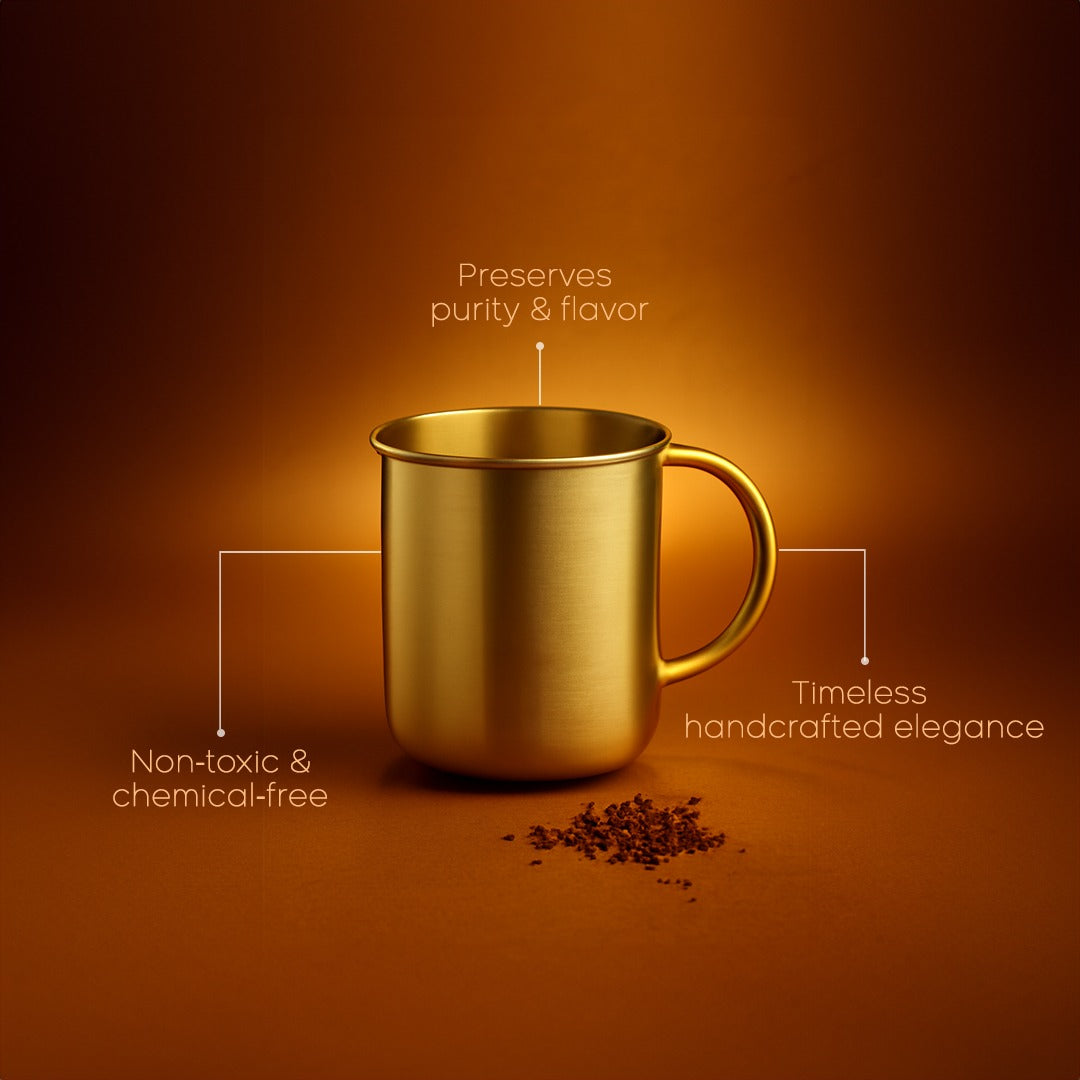 Aurum Brass Mug
